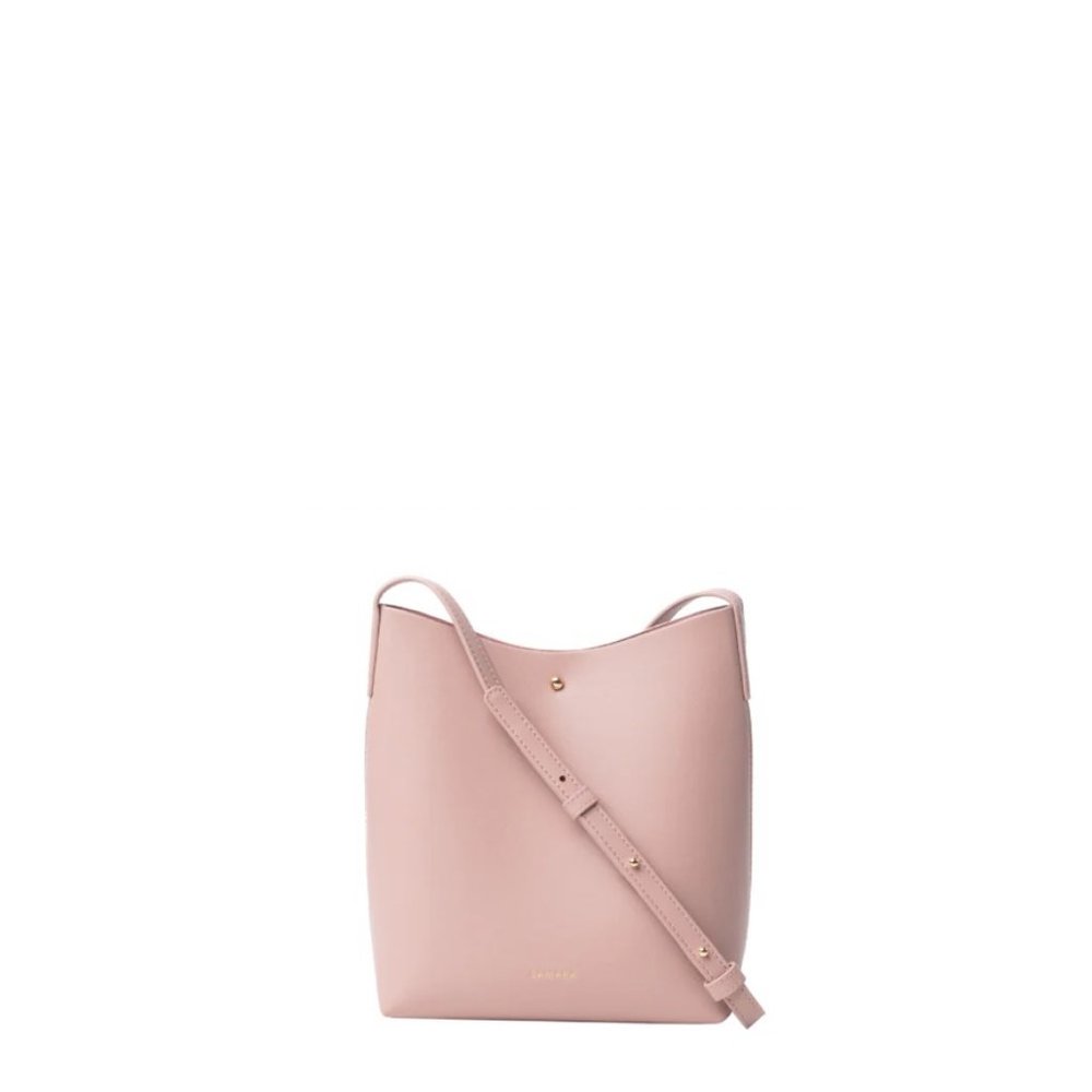 SAMARA Medium Shoulder Bag Cross Body Pink New Vegan Leather NWOT